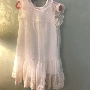 Ivory lace dress